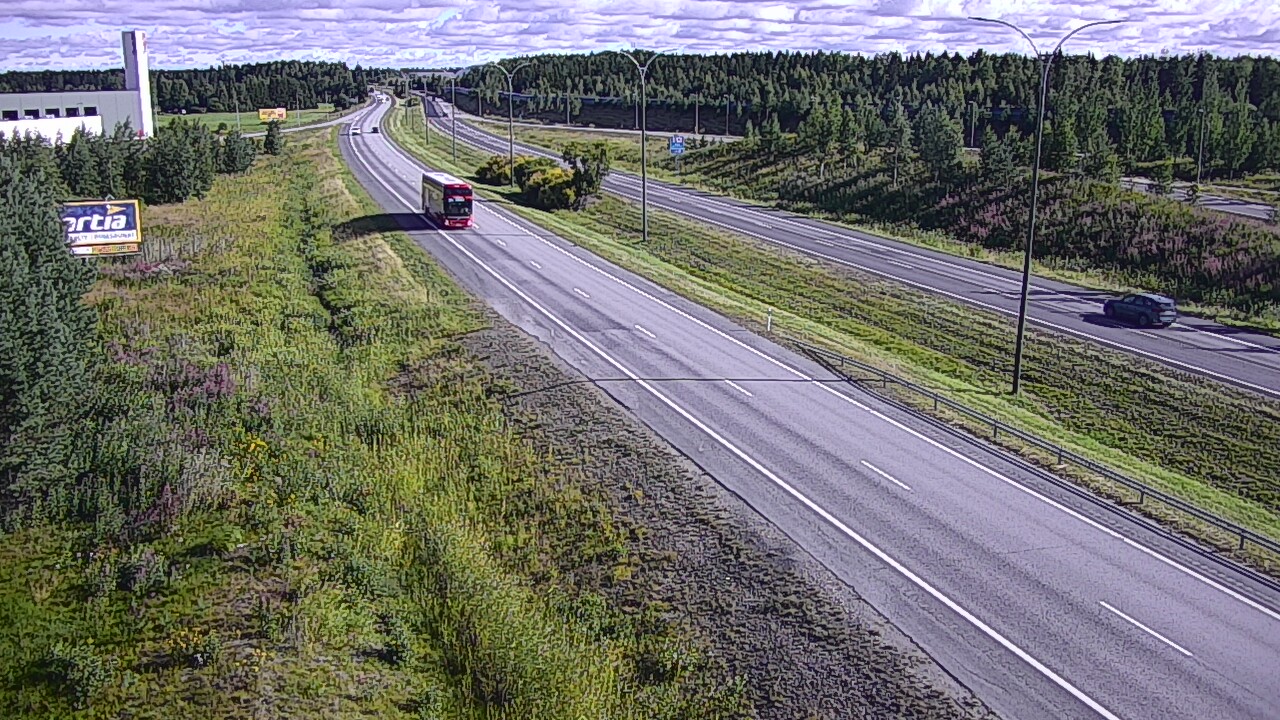 Kelikamerat Kuva Tie 4 Kempele, Zatelliitti, Oulu, Pohjois-Pohjanmaa