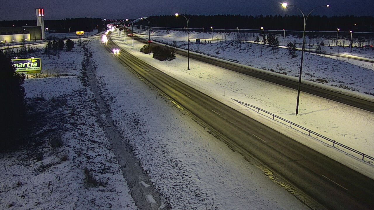 Kelikamerat Kuva Tie 4 Kempele, Zatelliitti, Oulu, Pohjois-Pohjanmaa