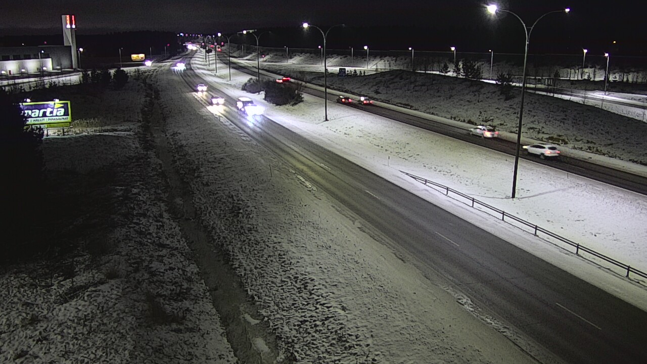 Kelikamerat Kuva Tie 4 Kempele, Zatelliitti, Oulu, Pohjois-Pohjanmaa