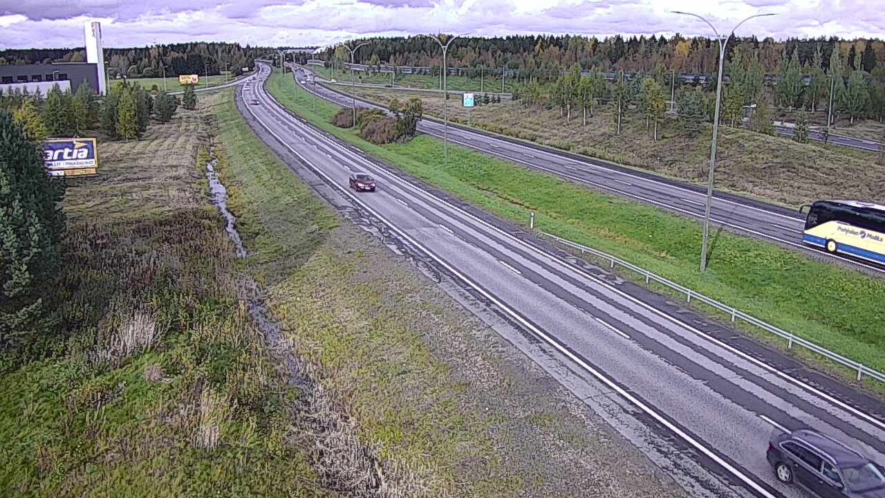 Weather Camera Image Road 4 Kempele, Zatelliitti, Oulu, Pohjois-Pohjanmaa