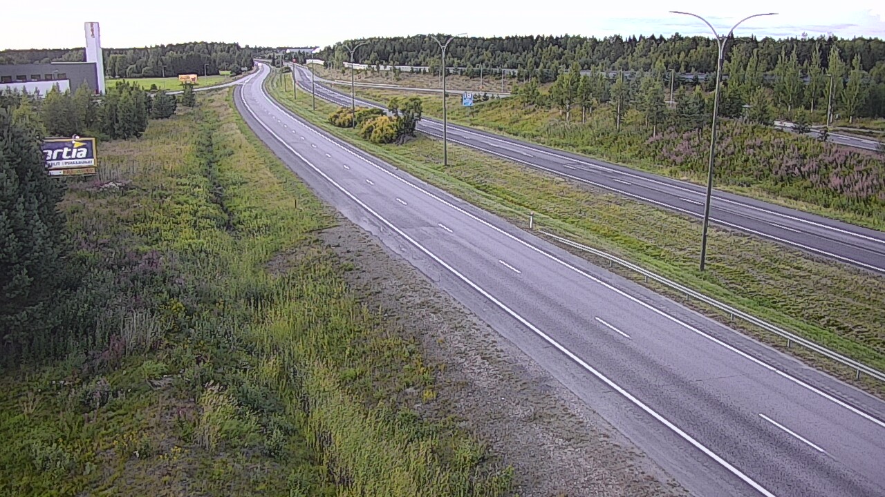 Kelikamerat Kuva Tie 4 Kempele, Zatelliitti, Oulu, Pohjois-Pohjanmaa