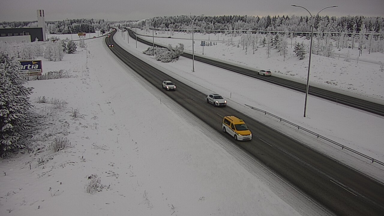 Kelikamerat Kuva Tie 4 Kempele, Zatelliitti, Oulu, Pohjois-Pohjanmaa