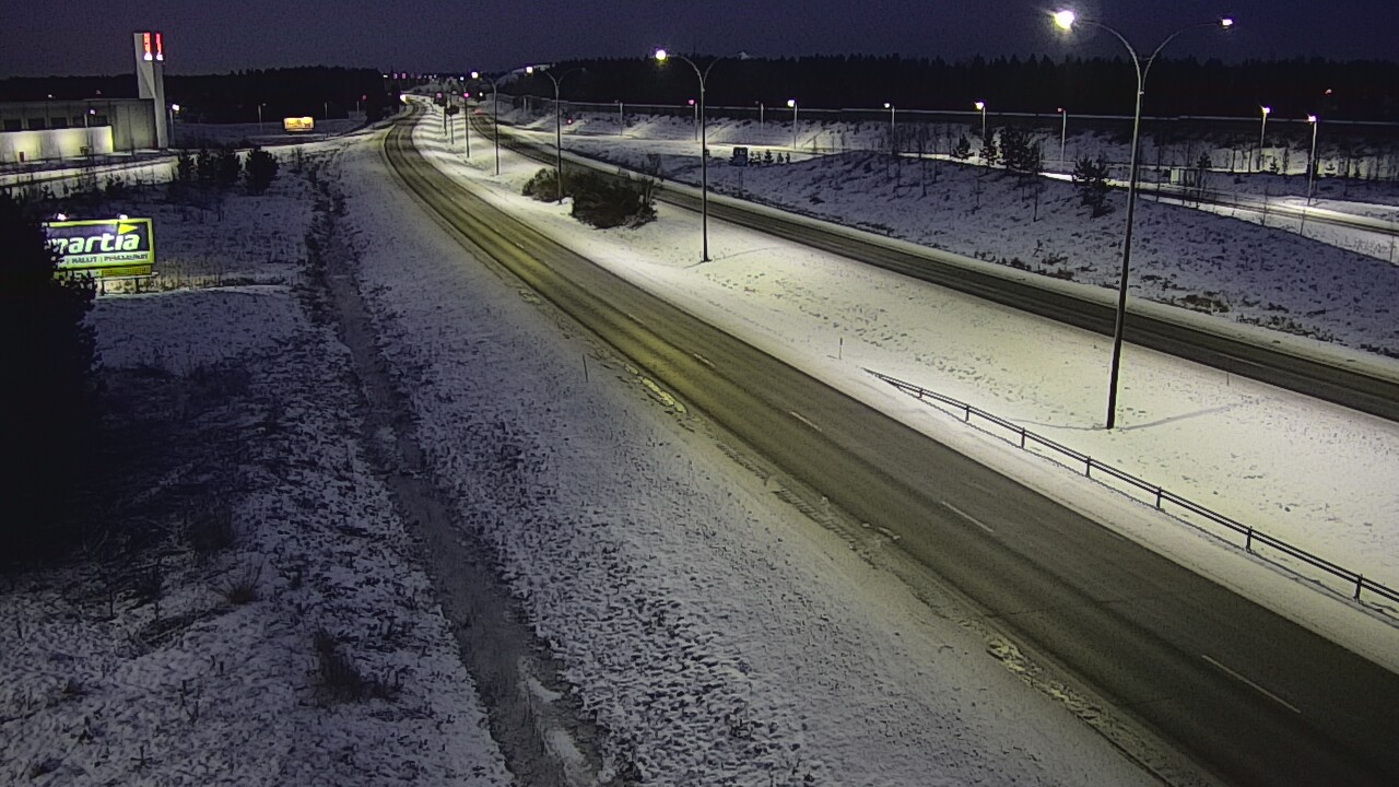 Kelikamerat Kuva Tie 4 Kempele, Zatelliitti, Oulu, Pohjois-Pohjanmaa