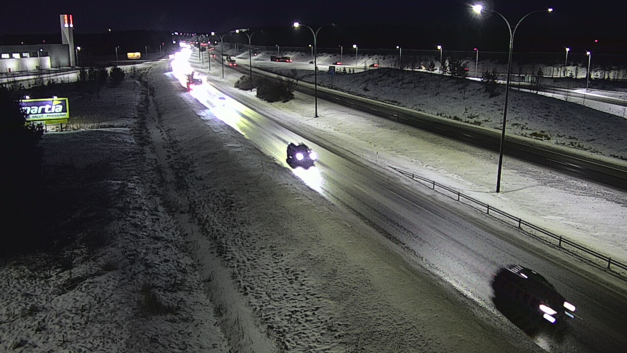 Weather Camera Image Road 4 Kempele, Zatelliitti, Oulu, Pohjois-Pohjanmaa