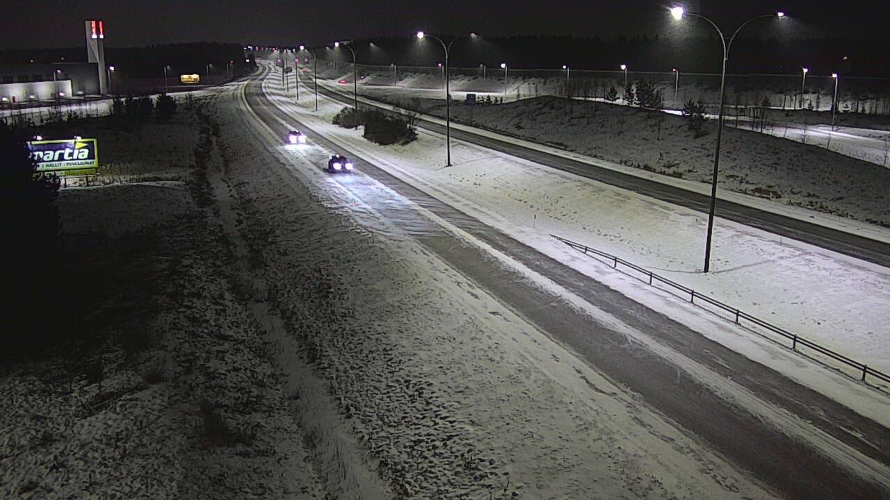 Kelikamerat Kuva Tie 4 Kempele, Zatelliitti, Oulu, Pohjois-Pohjanmaa