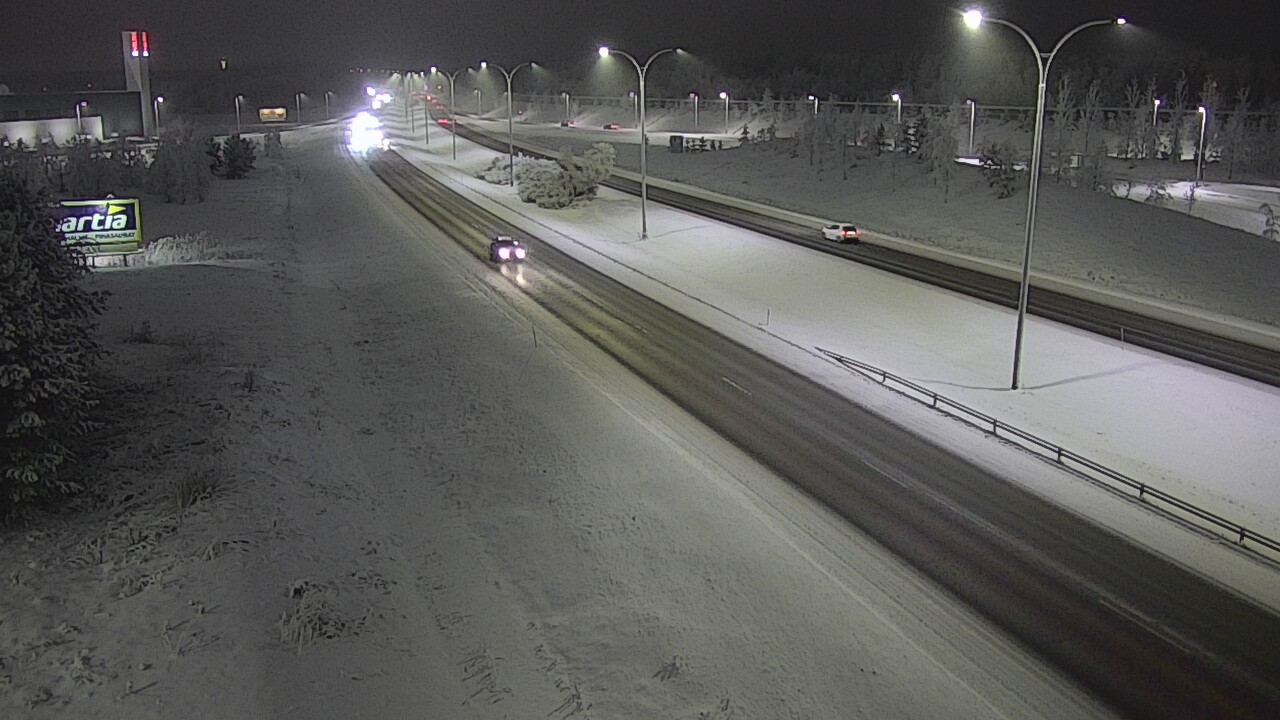 Kelikamerat Kuva Tie 4 Kempele, Zatelliitti, Oulu, Pohjois-Pohjanmaa