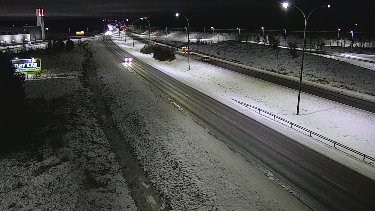 Kelikamerat Kuva Tie 4 Kempele, Zatelliitti, Oulu, Pohjois-Pohjanmaa