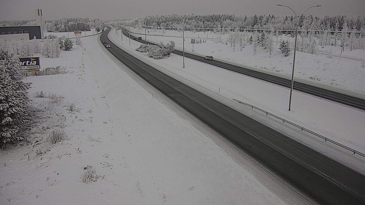 Kelikamerat Kuva Tie 4 Kempele, Zatelliitti, Oulu, Pohjois-Pohjanmaa