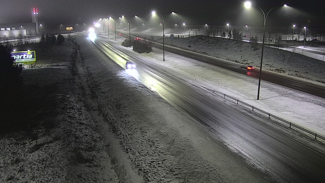 Weather Camera Image Road 4 Kempele, Zatelliitti, Oulu, Pohjois-Pohjanmaa