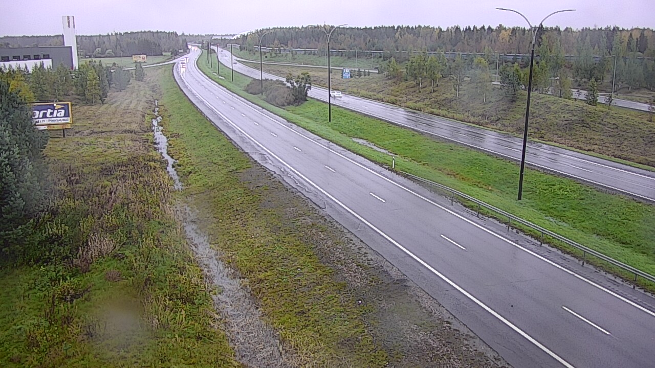Kelikamerat Kuva Tie 4 Kempele, Zatelliitti, Oulu, Pohjois-Pohjanmaa