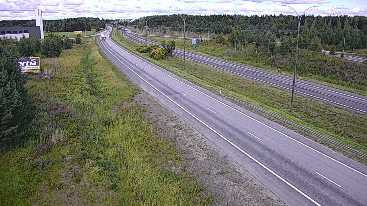 Weather Camera Image Road 4 Kempele, Zatelliitti, Oulu, Pohjois-Pohjanmaa