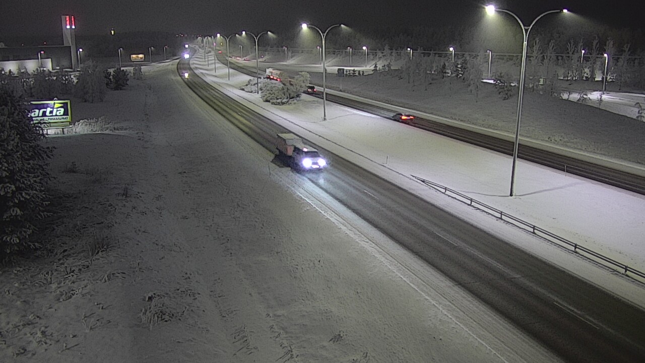 Kelikamerat Kuva Tie 4 Kempele, Zatelliitti, Oulu, Pohjois-Pohjanmaa