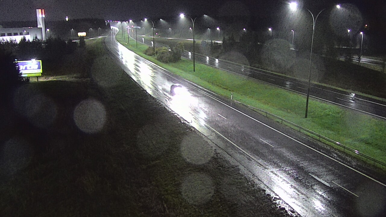 Weather Camera Image Road 4 Kempele, Zatelliitti, Oulu, Pohjois-Pohjanmaa