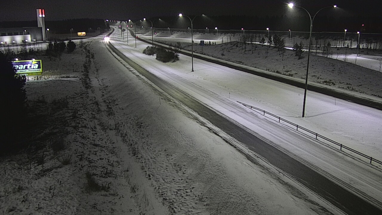 Kelikamerat Kuva Tie 4 Kempele, Zatelliitti, Oulu, Pohjois-Pohjanmaa