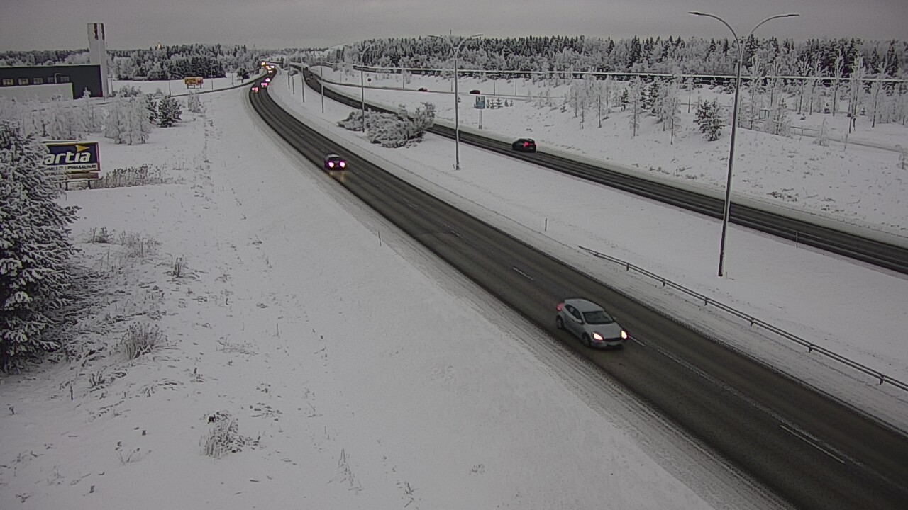 Kelikamerat Kuva Tie 4 Kempele, Zatelliitti, Oulu, Pohjois-Pohjanmaa