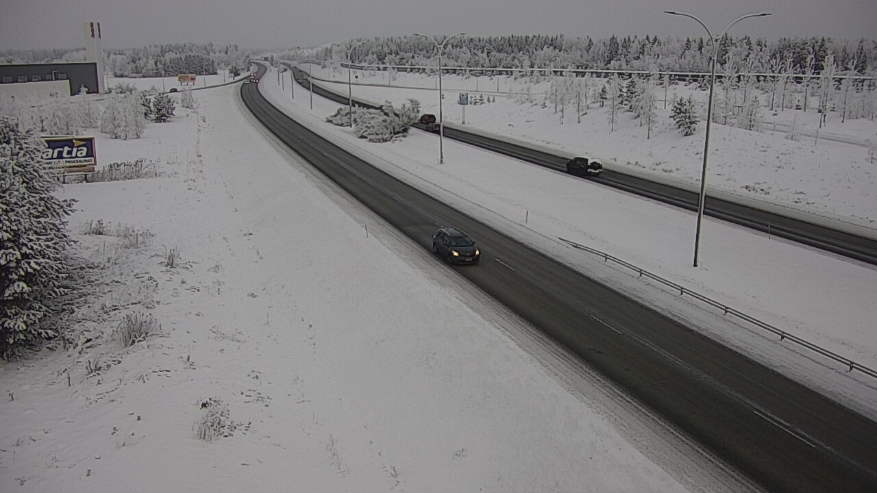 Kelikamerat Kuva Tie 4 Kempele, Zatelliitti, Oulu, Pohjois-Pohjanmaa