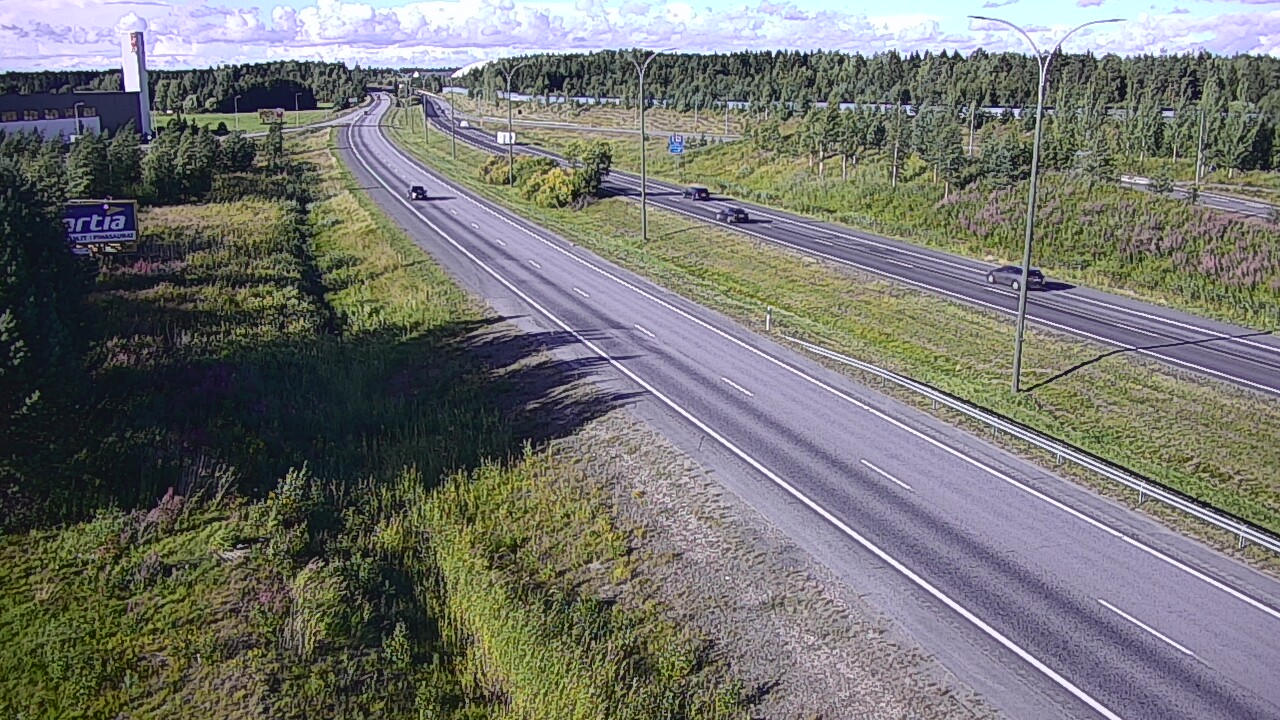 Kelikamerat Kuva Tie 4 Kempele, Zatelliitti, Oulu, Pohjois-Pohjanmaa