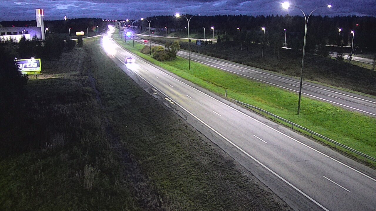 Weather Camera Image Road 4 Kempele, Zatelliitti, Oulu, Pohjois-Pohjanmaa
