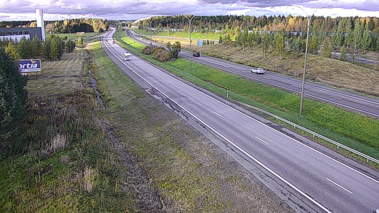 Weather Camera Image Road 4 Kempele, Zatelliitti, Oulu, Pohjois-Pohjanmaa