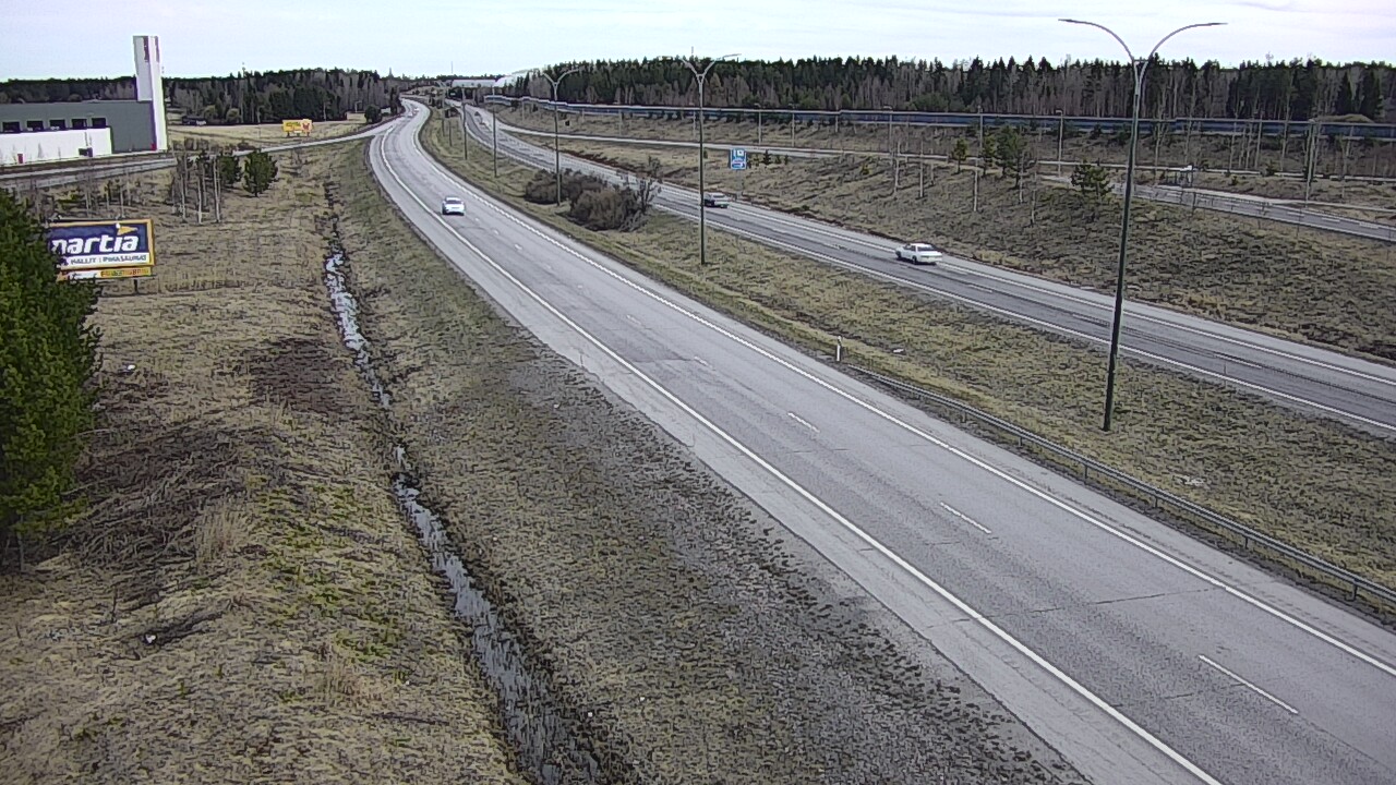 Weather Camera Image Väg 4 Kempele, Zatelliitti, Oulu, Pohjois-Pohjanmaa