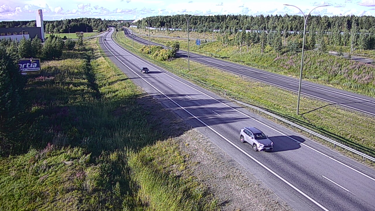 Kelikamerat Kuva Tie 4 Kempele, Zatelliitti, Oulu, Pohjois-Pohjanmaa