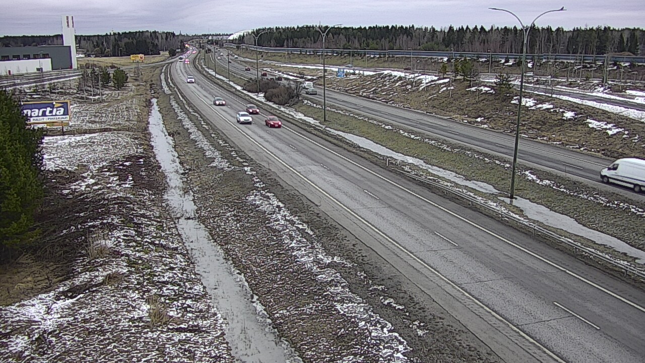 Kelikamerat Kuva Tie 4 Kempele, Zatelliitti, Oulu, Pohjois-Pohjanmaa