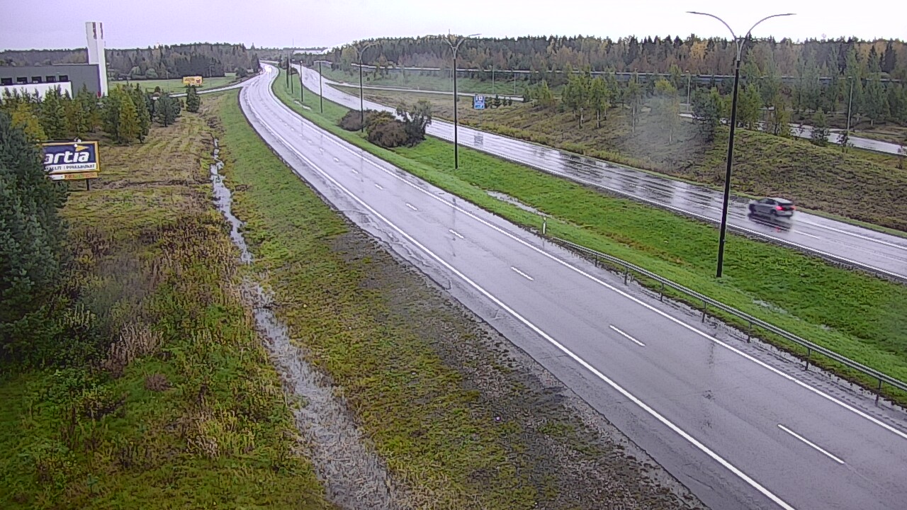 Weather Camera Image Road 4 Kempele, Zatelliitti, Oulu, Pohjois-Pohjanmaa