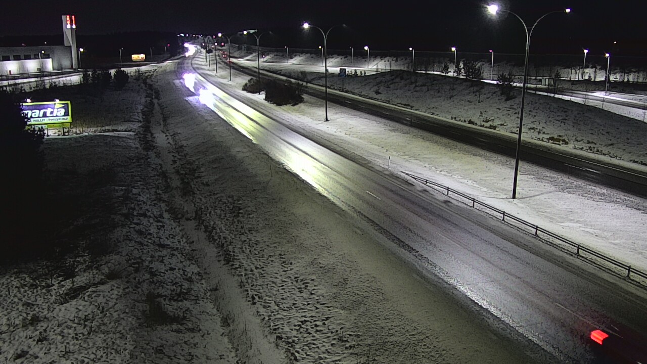 Weather Camera Image Road 4 Kempele, Zatelliitti, Oulu, Pohjois-Pohjanmaa