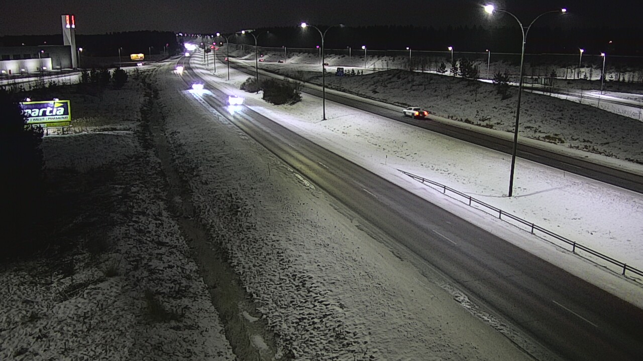 Kelikamerat Kuva Tie 4 Kempele, Zatelliitti, Oulu, Pohjois-Pohjanmaa