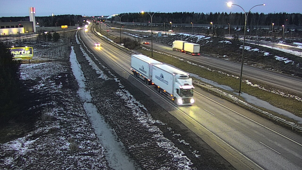 Kelikamerat Kuva Tie 4 Kempele, Zatelliitti, Oulu, Pohjois-Pohjanmaa