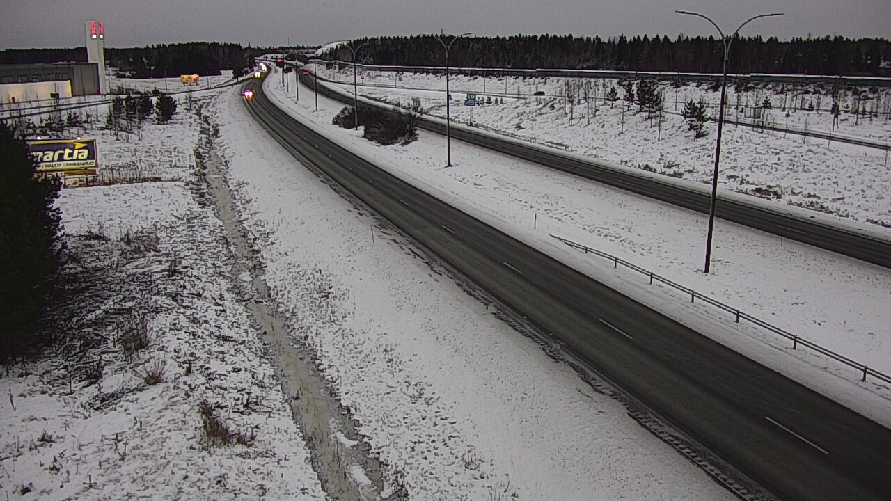 Kelikamerat Kuva Tie 4 Kempele, Zatelliitti, Oulu, Pohjois-Pohjanmaa