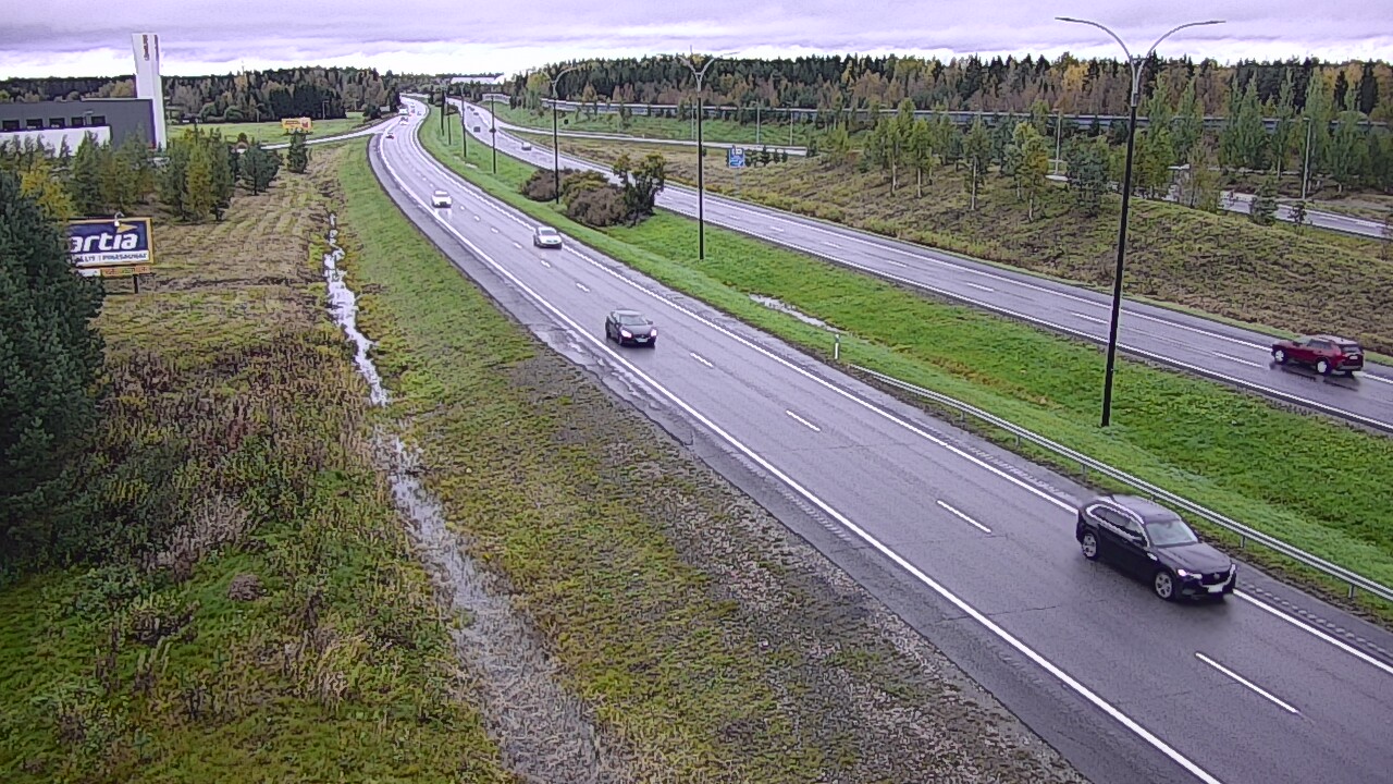 Kelikamerat Kuva Tie 4 Kempele, Zatelliitti, Oulu, Pohjois-Pohjanmaa