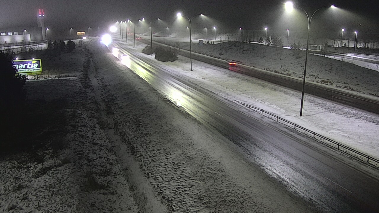 Weather Camera Image Road 4 Kempele, Zatelliitti, Oulu, Pohjois-Pohjanmaa