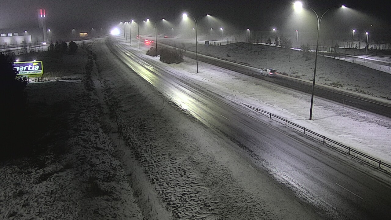 Weather Camera Image Road 4 Kempele, Zatelliitti, Oulu, Pohjois-Pohjanmaa