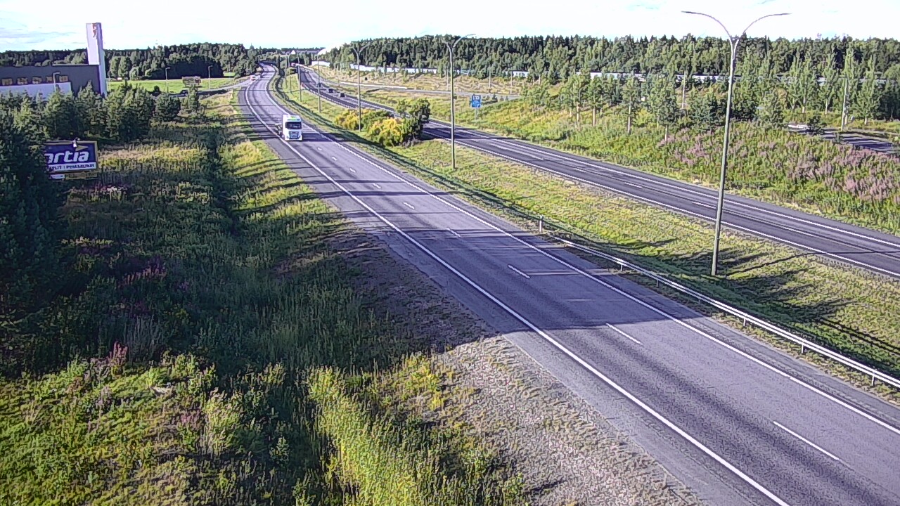 Kelikamerat Kuva Tie 4 Kempele, Zatelliitti, Oulu, Pohjois-Pohjanmaa