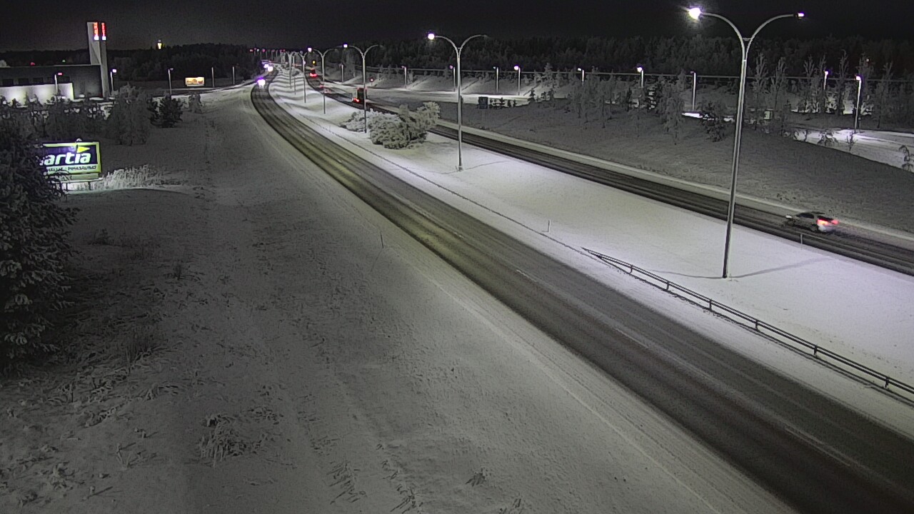 Kelikamerat Kuva Tie 4 Kempele, Zatelliitti, Oulu, Pohjois-Pohjanmaa