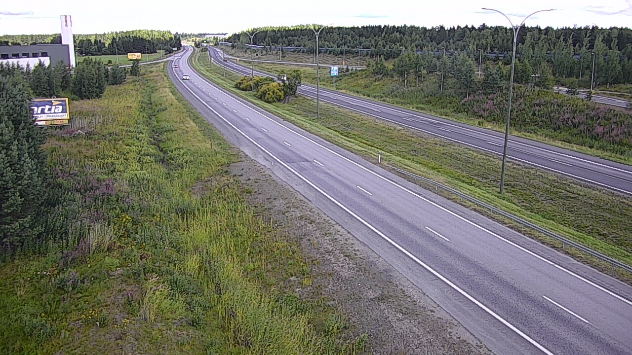 Kelikamerat Kuva Tie 4 Kempele, Zatelliitti, Oulu, Pohjois-Pohjanmaa