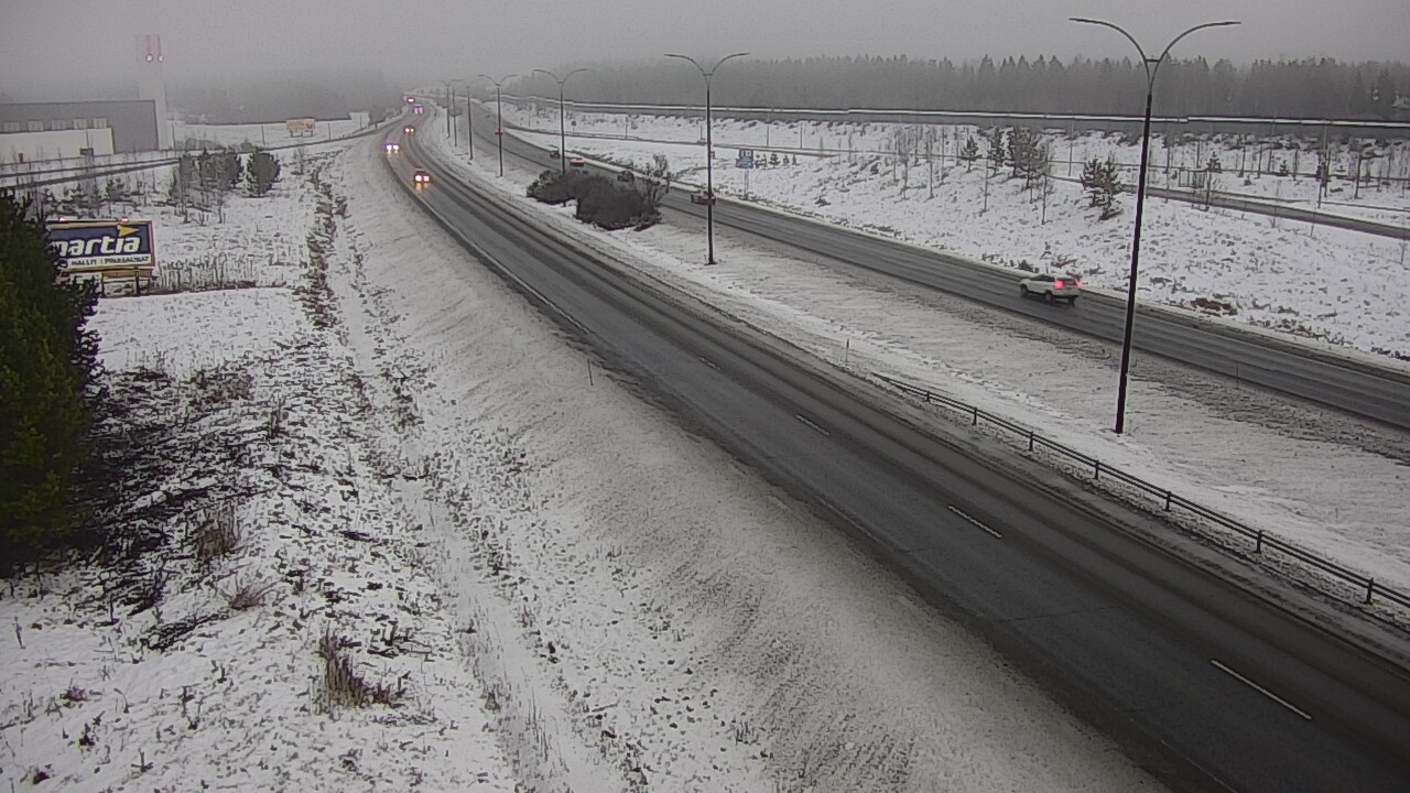 Weather Camera Image Road 4 Kempele, Zatelliitti, Oulu, Pohjois-Pohjanmaa