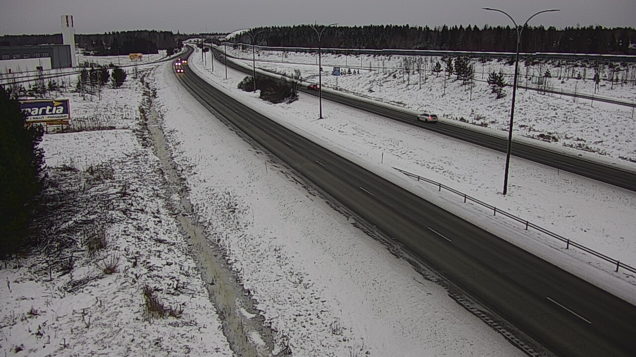 Kelikamerat Kuva Tie 4 Kempele, Zatelliitti, Oulu, Pohjois-Pohjanmaa