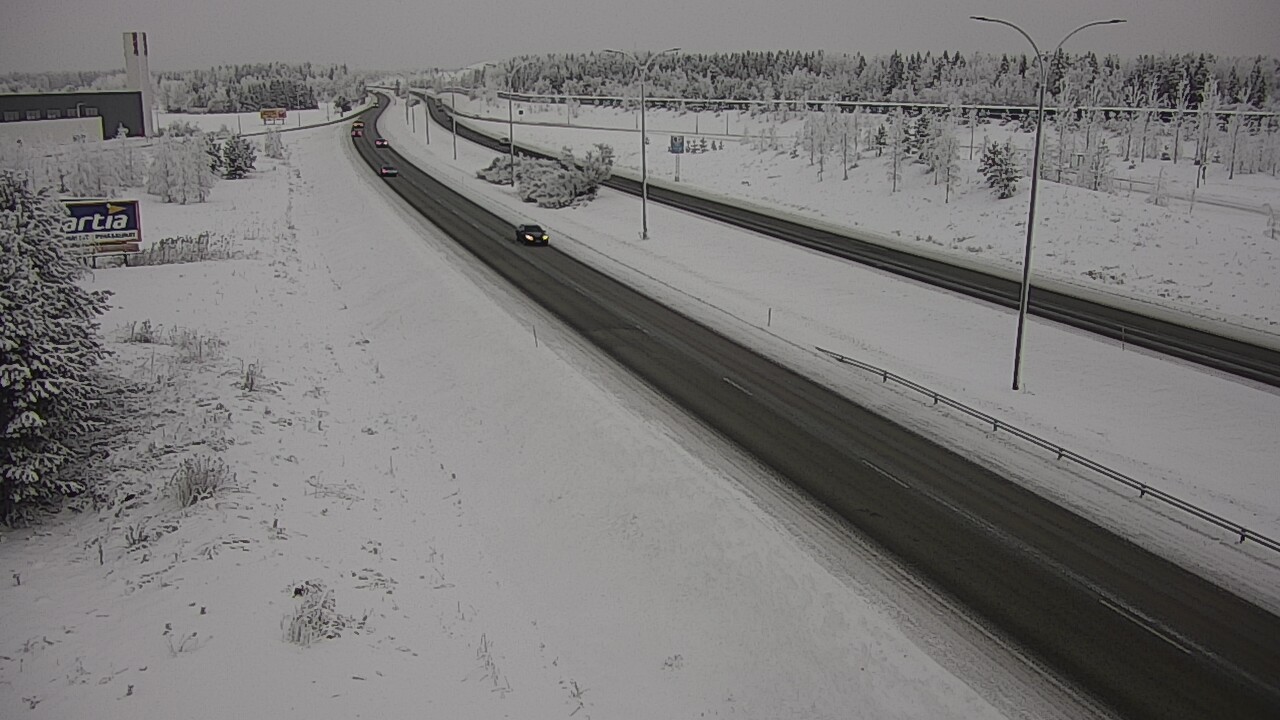 Kelikamerat Kuva Tie 4 Kempele, Zatelliitti, Oulu, Pohjois-Pohjanmaa