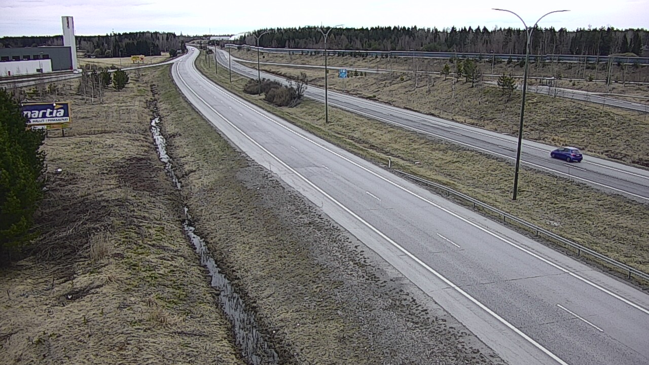 Weather Camera Image Road 4 Kempele, Zatelliitti, Oulu, Pohjois-Pohjanmaa