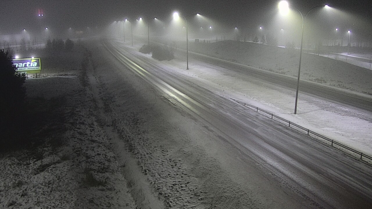 Weather Camera Image Road 4 Kempele, Zatelliitti, Oulu, Pohjois-Pohjanmaa