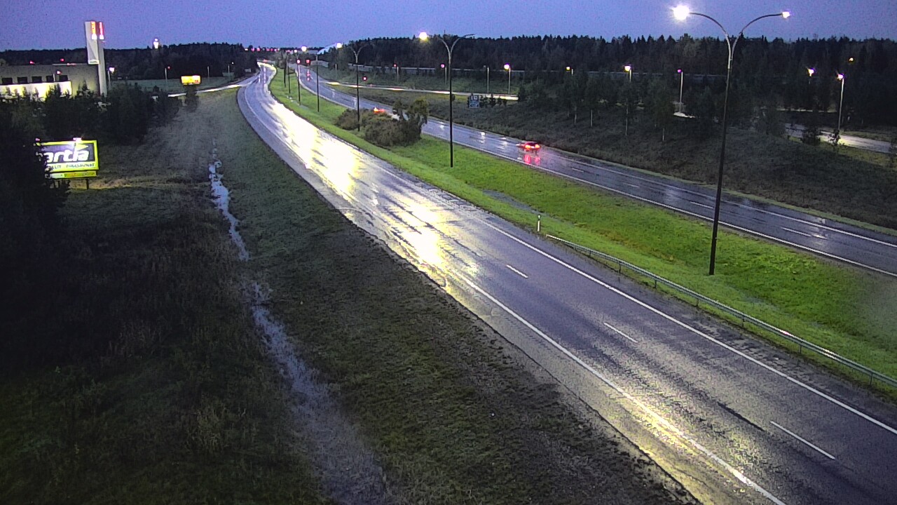 Weather Camera Image Road 4 Kempele, Zatelliitti, Oulu, Pohjois-Pohjanmaa