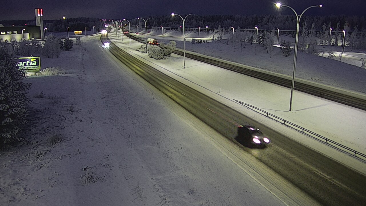Kelikamerat Kuva Tie 4 Kempele, Zatelliitti, Oulu, Pohjois-Pohjanmaa