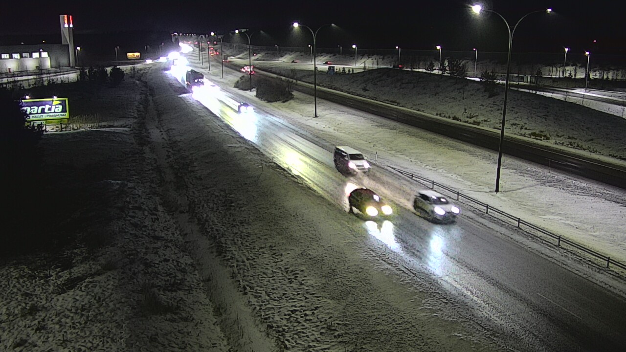 Weather Camera Image Road 4 Kempele, Zatelliitti, Oulu, Pohjois-Pohjanmaa