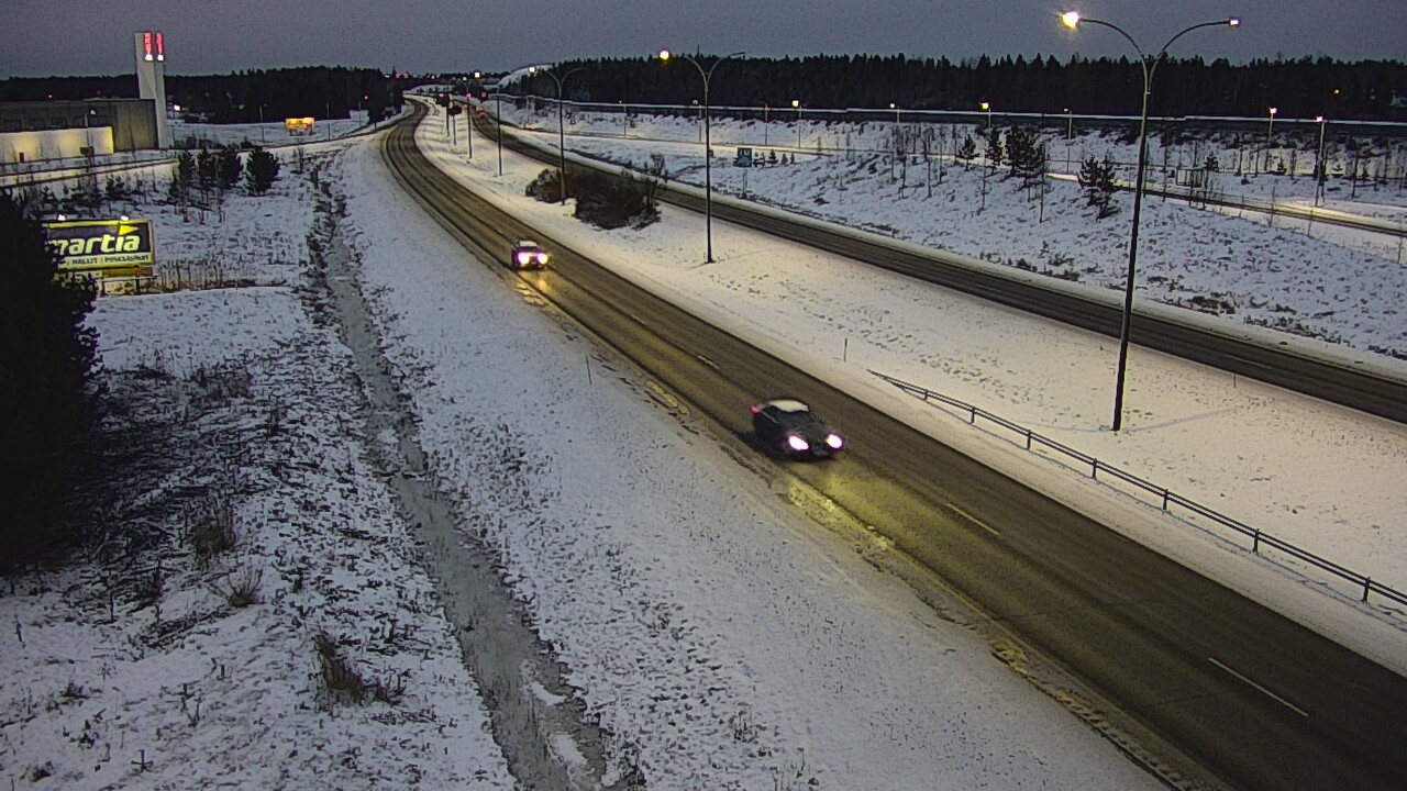 Kelikamerat Kuva Tie 4 Kempele, Zatelliitti, Oulu, Pohjois-Pohjanmaa
