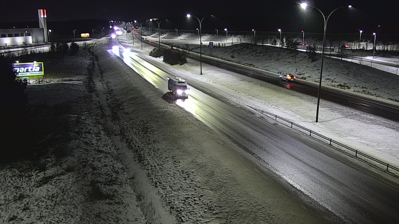 Weather Camera Image Road 4 Kempele, Zatelliitti, Oulu, Pohjois-Pohjanmaa