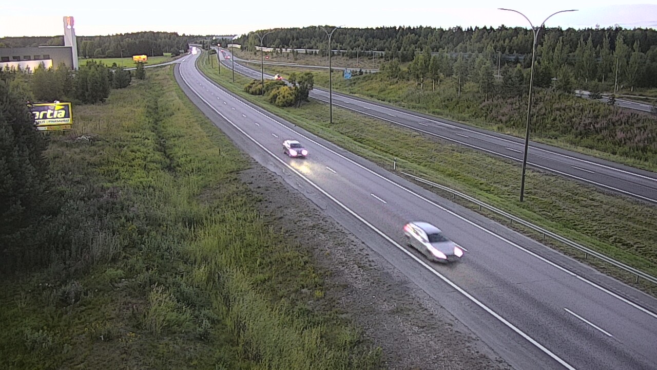 Kelikamerat Kuva Tie 4 Kempele, Zatelliitti, Oulu, Pohjois-Pohjanmaa