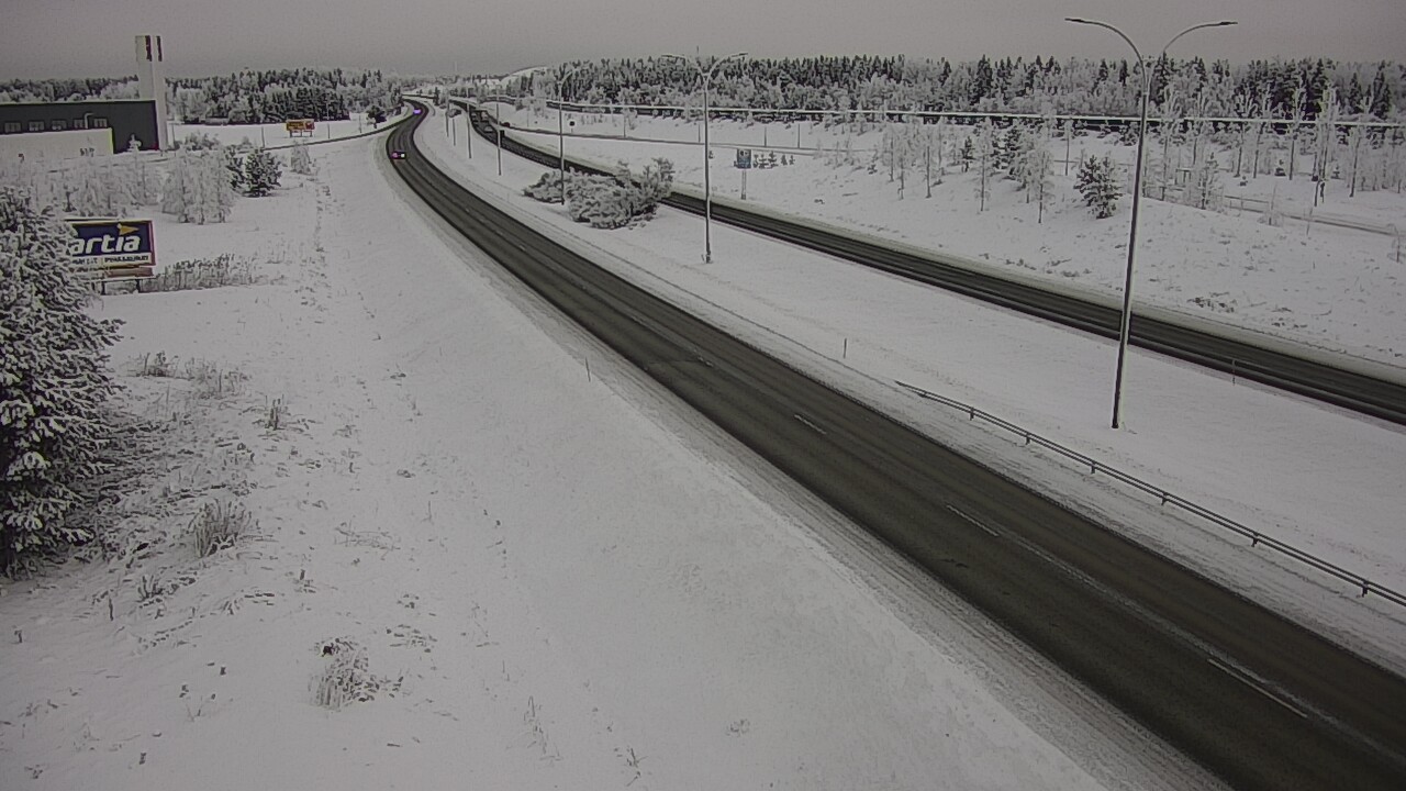 Kelikamerat Kuva Tie 4 Kempele, Zatelliitti, Oulu, Pohjois-Pohjanmaa