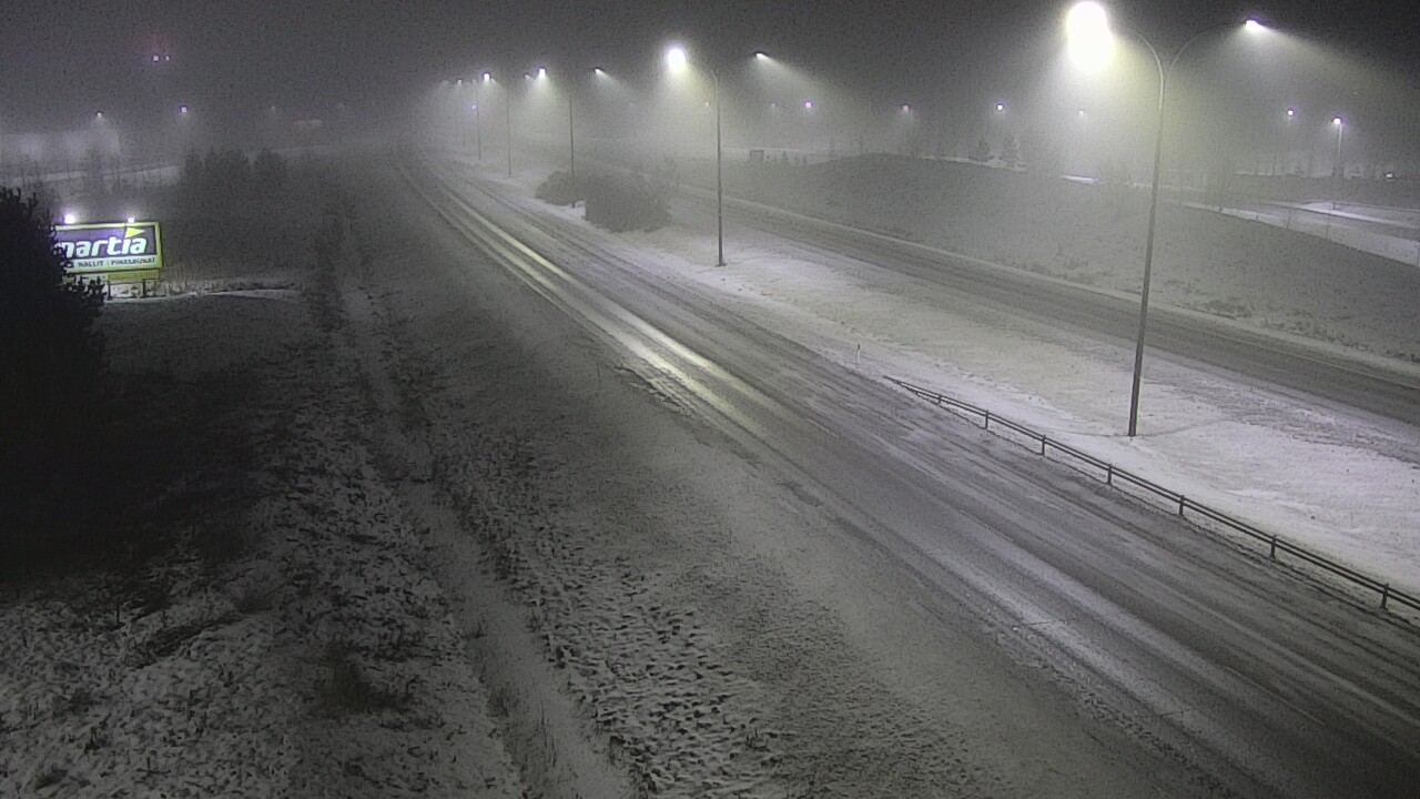 Weather Camera Image Road 4 Kempele, Zatelliitti, Oulu, Pohjois-Pohjanmaa